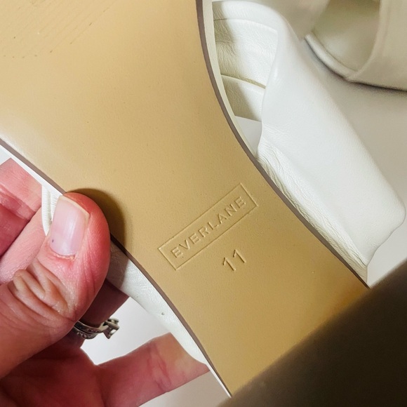 Everlane The Day Twist Heel in Canvas - Picture 7 of 9